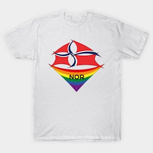 Norway pride flag T-Shirt